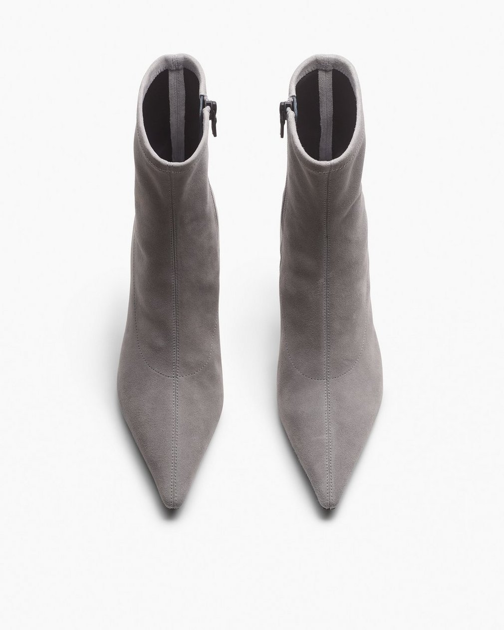 Mercer Suede Ankle Boots - Stone Suede - Image 5