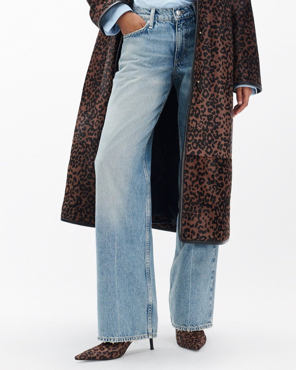Mercer Leopard Calf Hair Ankle Boots - Leopard Hair Calf - Image 2