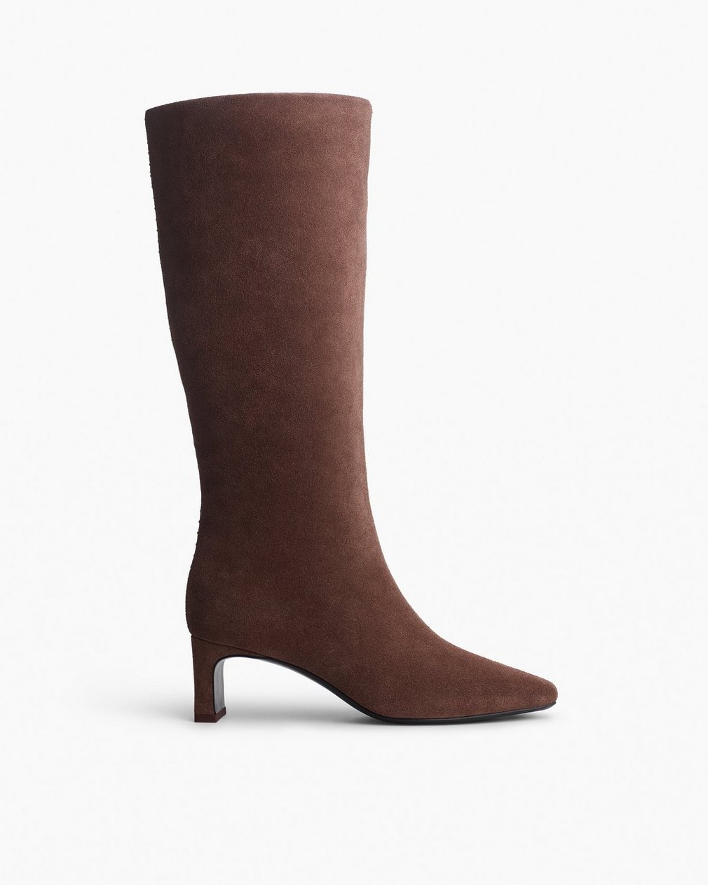 Astor Suede Slouch Boots - Mocha Suede - Image 2