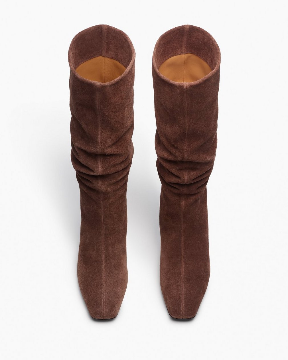 Astor Suede Slouch Boots - Mocha Suede - Image 5