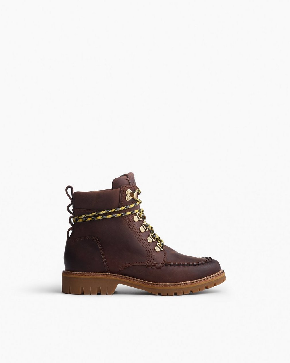 Cameron Leather Hiking Boots - Mocha - Image 3