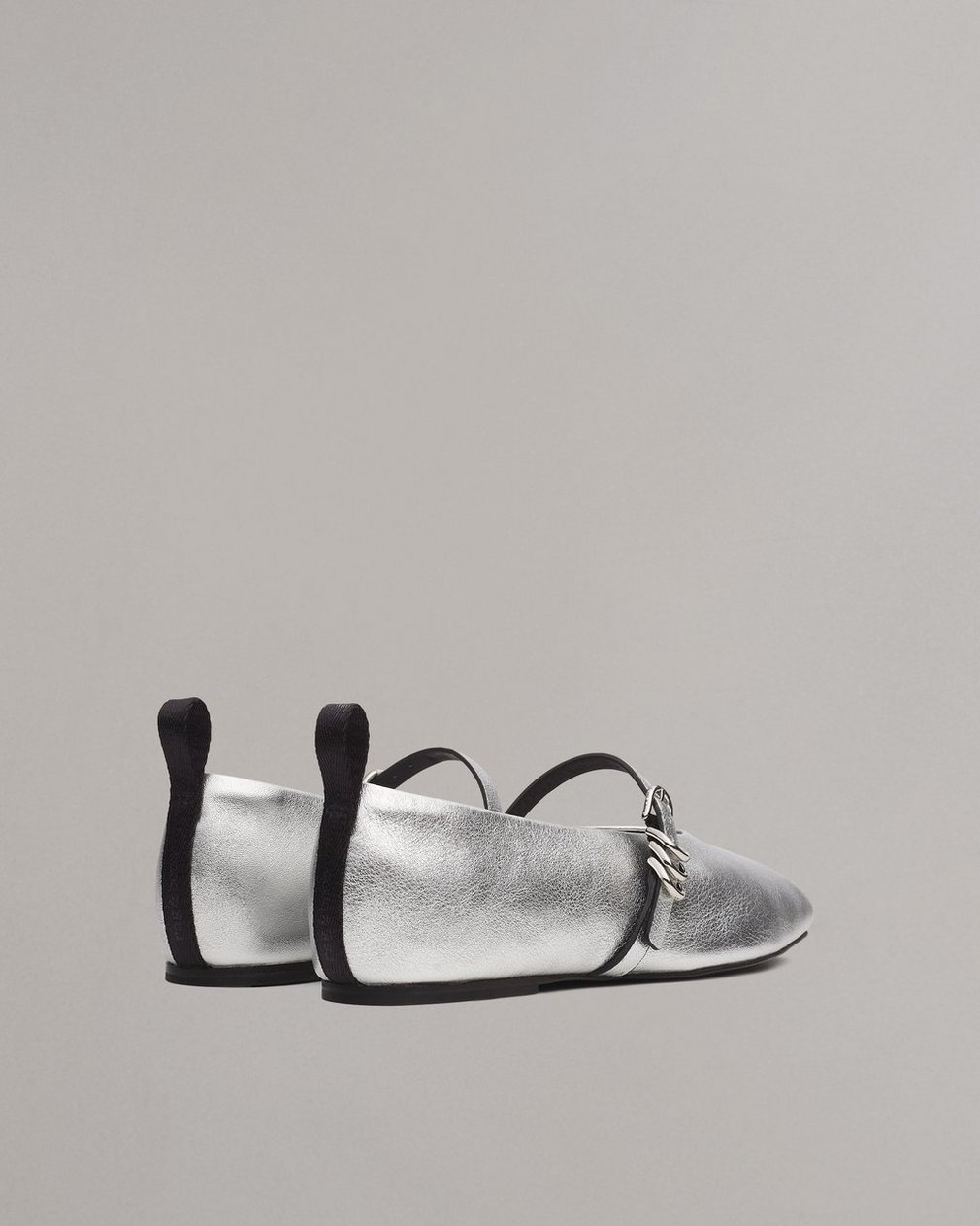 Spire Mary Jane Shoes - Silver - Image 3