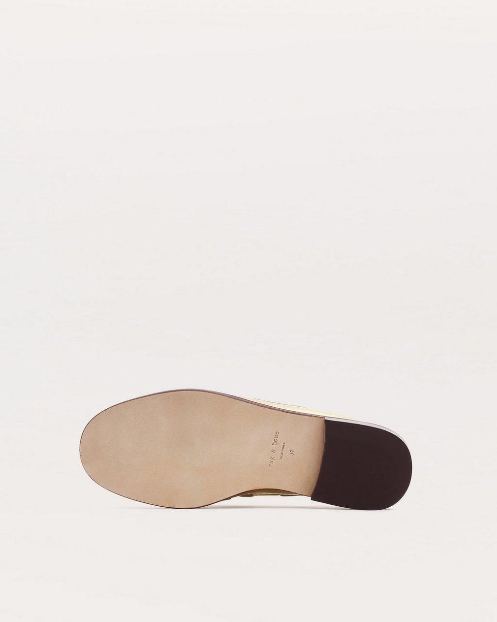 Carter Metallic Leather Boat Shoes - Gold - Image 5
