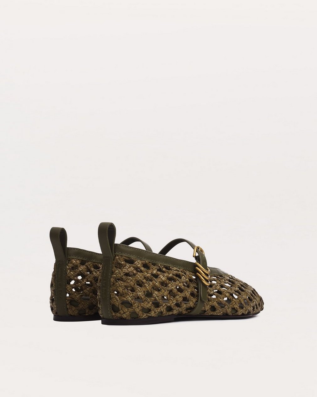 Spire Woven Mary Janes - Loden Woven - Image 3