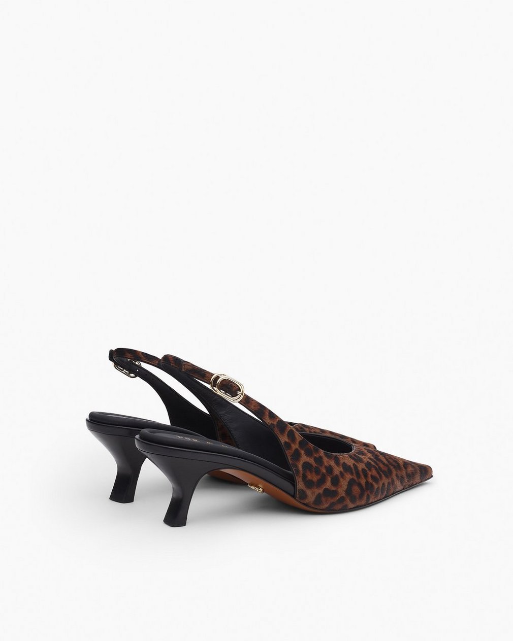 Madison Leopard Calf Hair Slingbacks - Leopard Hair Calf - Image 4
