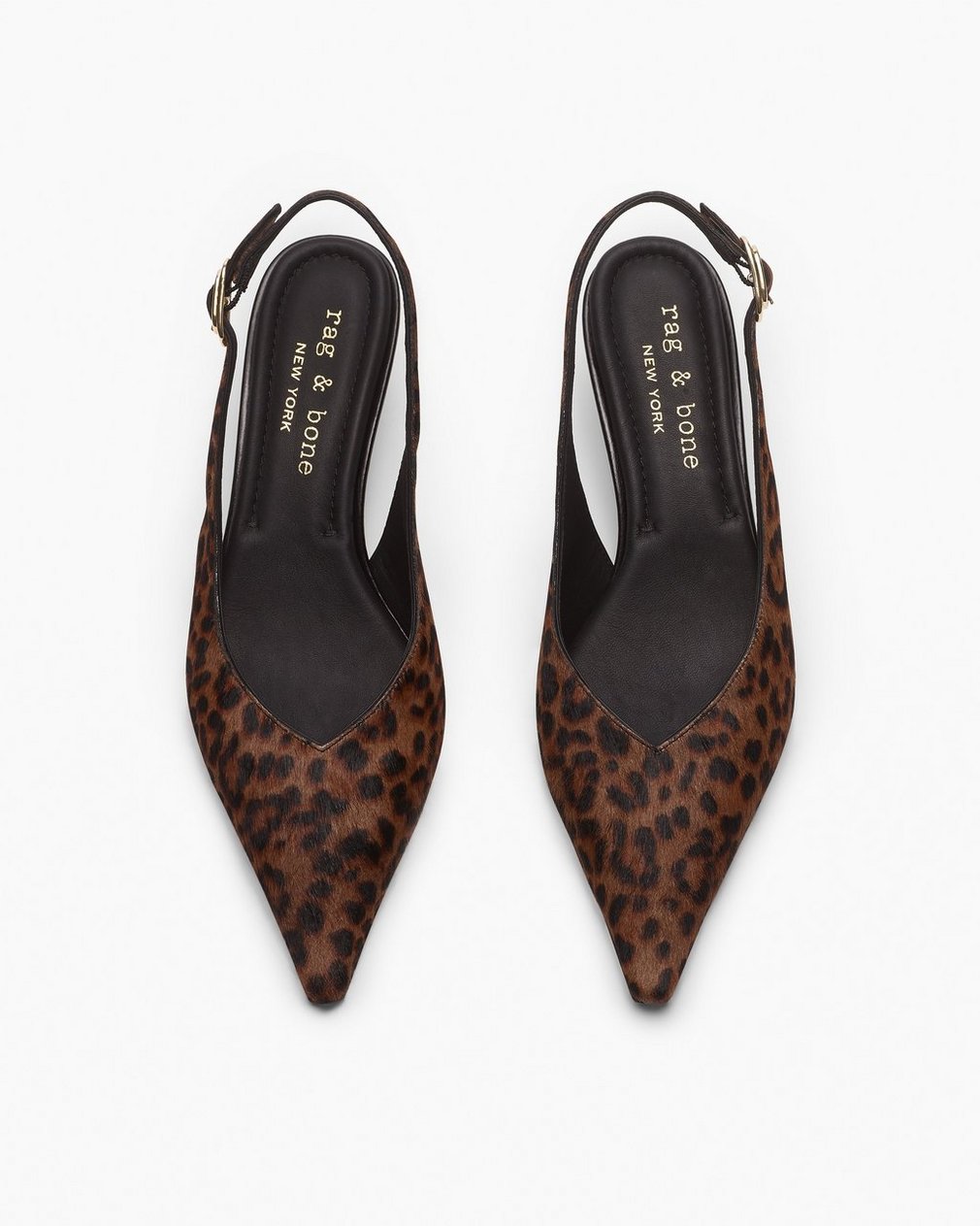 Madison Leopard Calf Hair Slingbacks - Leopard Hair Calf - Image 5
