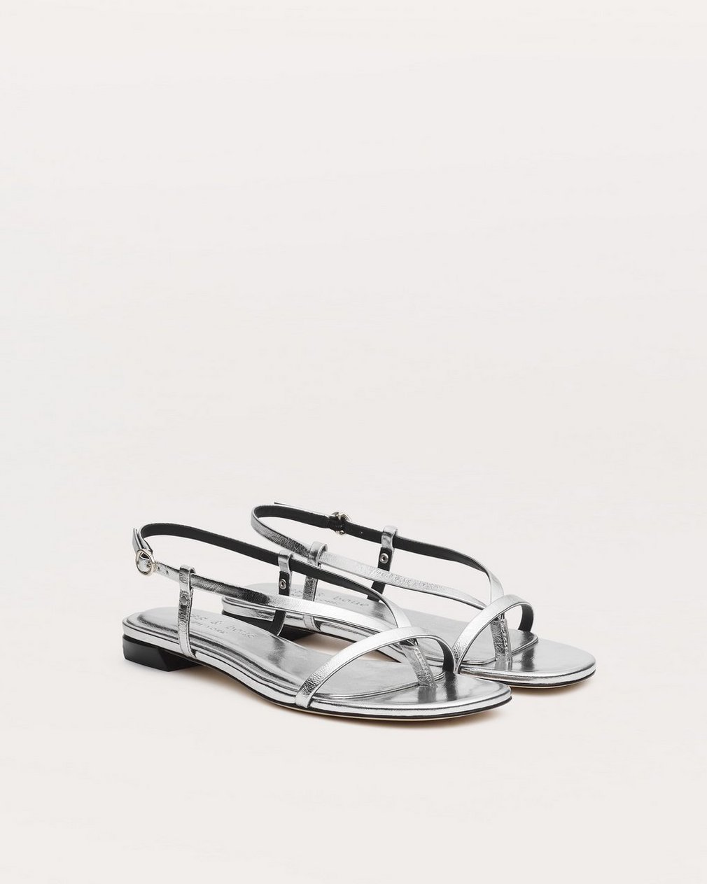 Giselle Strappy Sandals - Silver - Image 3