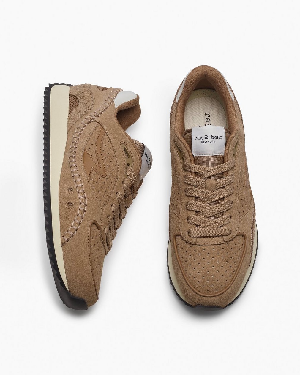 rb Drift Runner Sneakers - Taupe Suede - Image 5