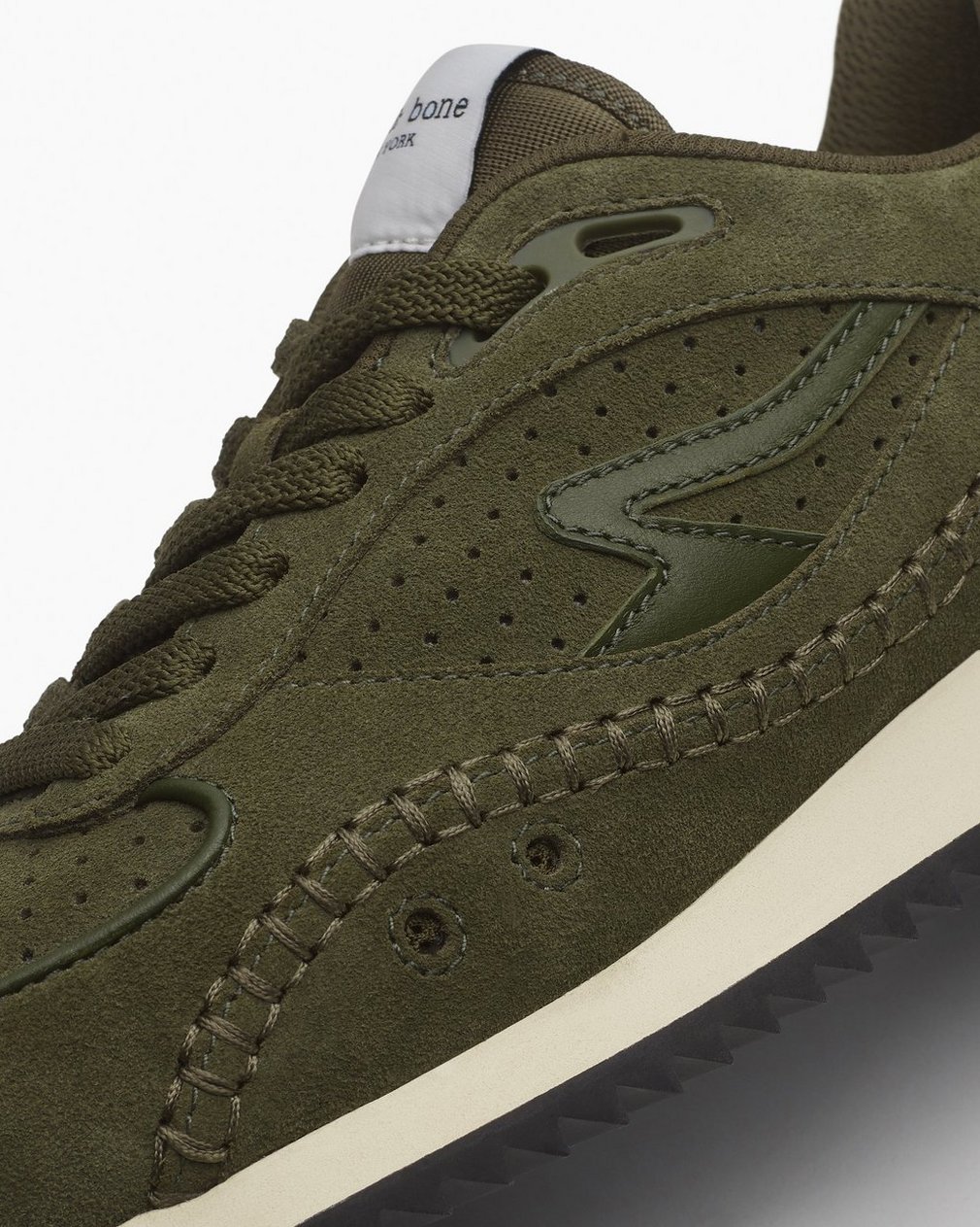 rb Drift Runner Sneakers - Olive Suede - Image 6