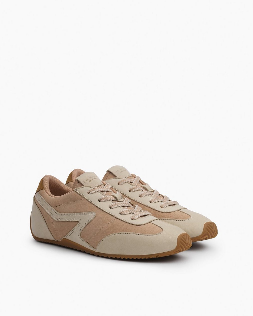 Ultra Slim Retro Runner Sneakers - Cloud Sand - Image 3