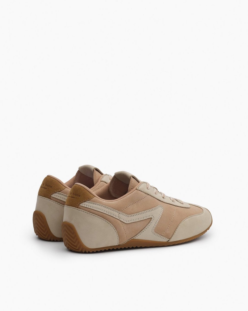 Ultra Slim Retro Runner Sneakers - Cloud Sand - Image 4