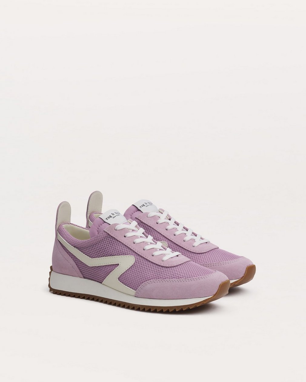Retro Runner Sneakers - Mauve Mist - Image 3