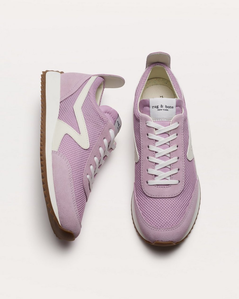 Retro Runner Sneakers - Mauve Mist - Image 5