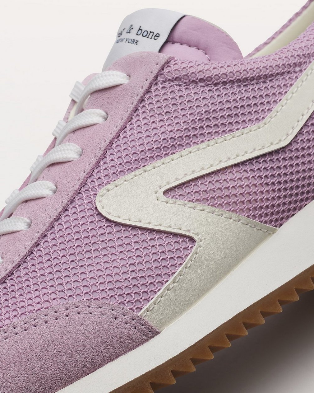 Retro Runner Sneakers - Mauve Mist - Image 6