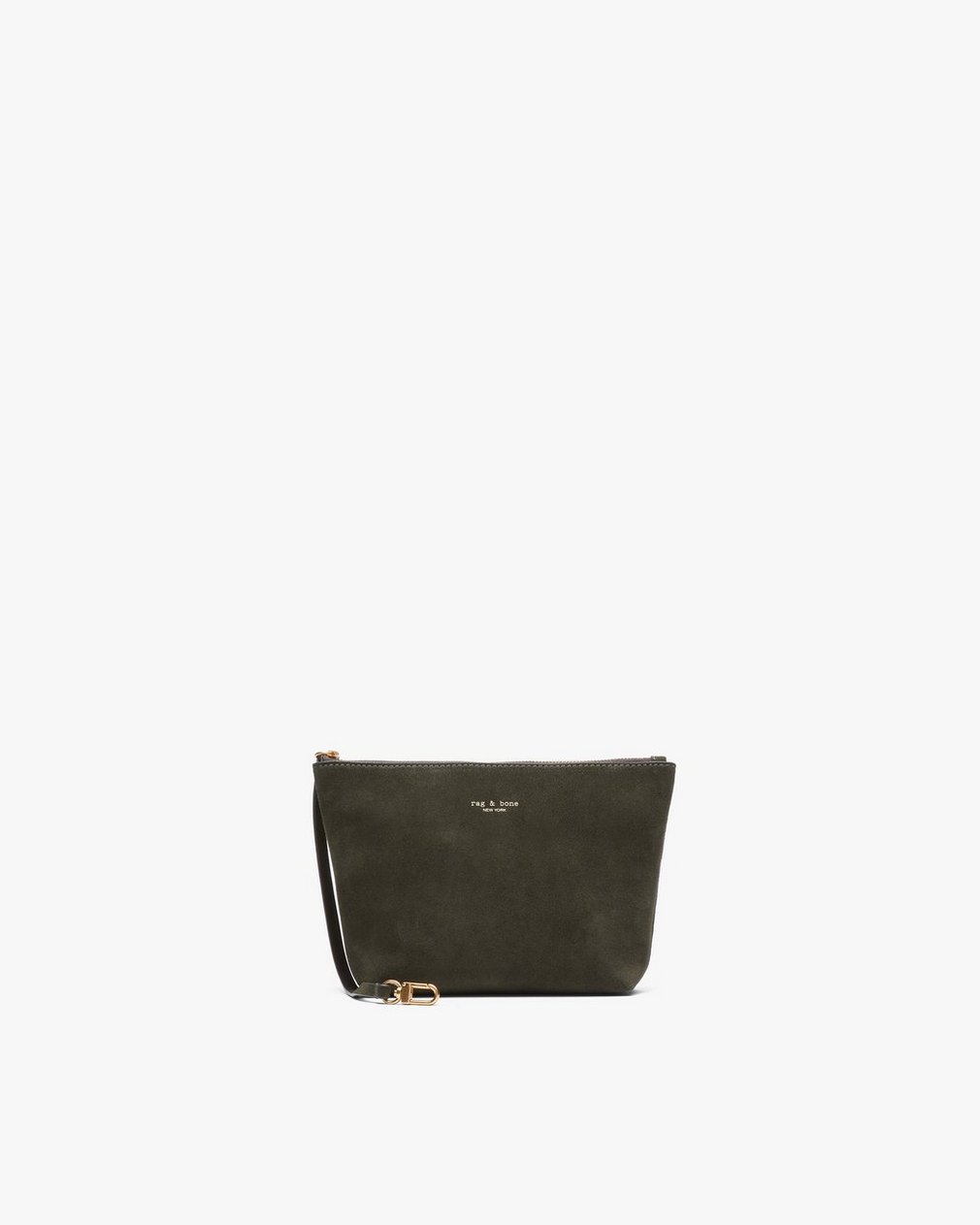 Parker Suede Bucket Bag - Forest - Image 6