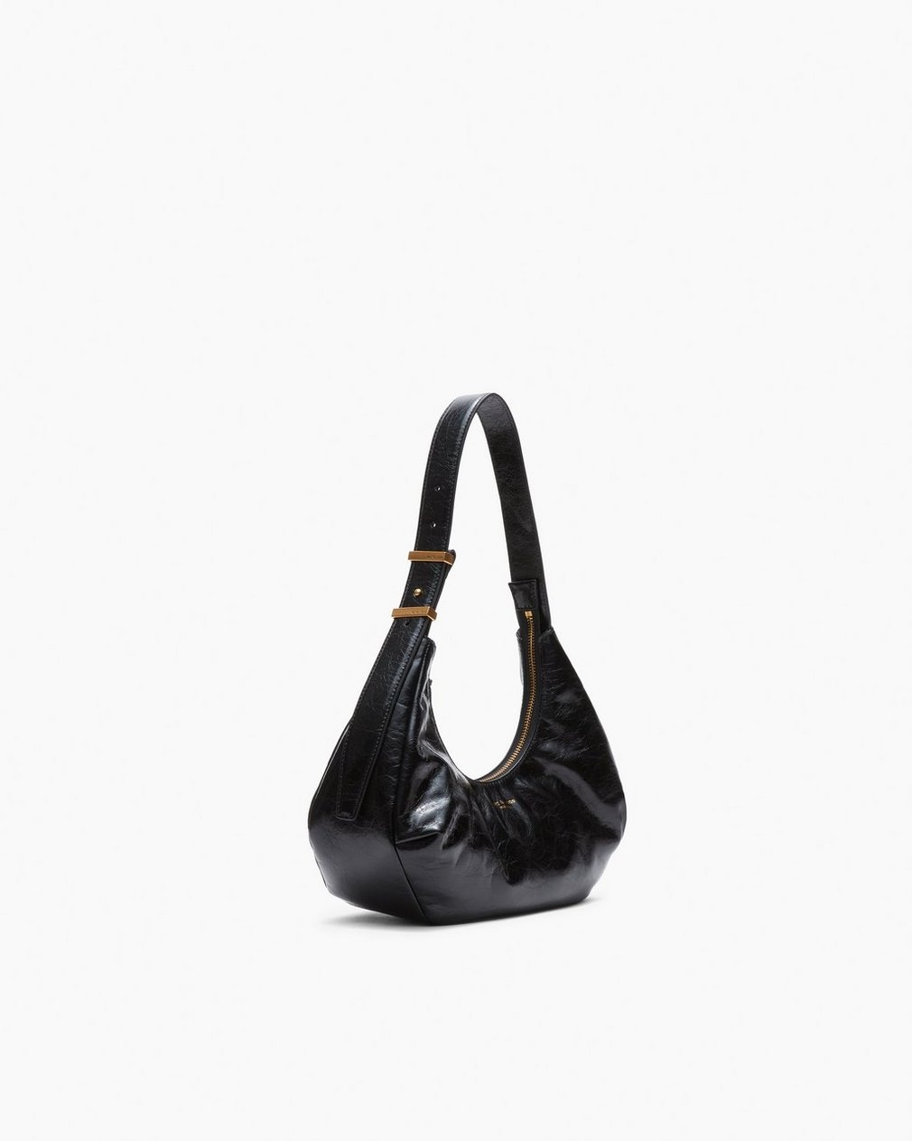 Hudson Leather Hobo - Black - Image 3