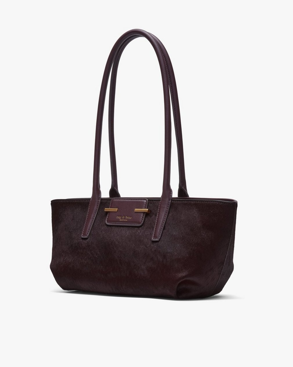 Realm Calf Hair Satchel - Blackberry - Image 3