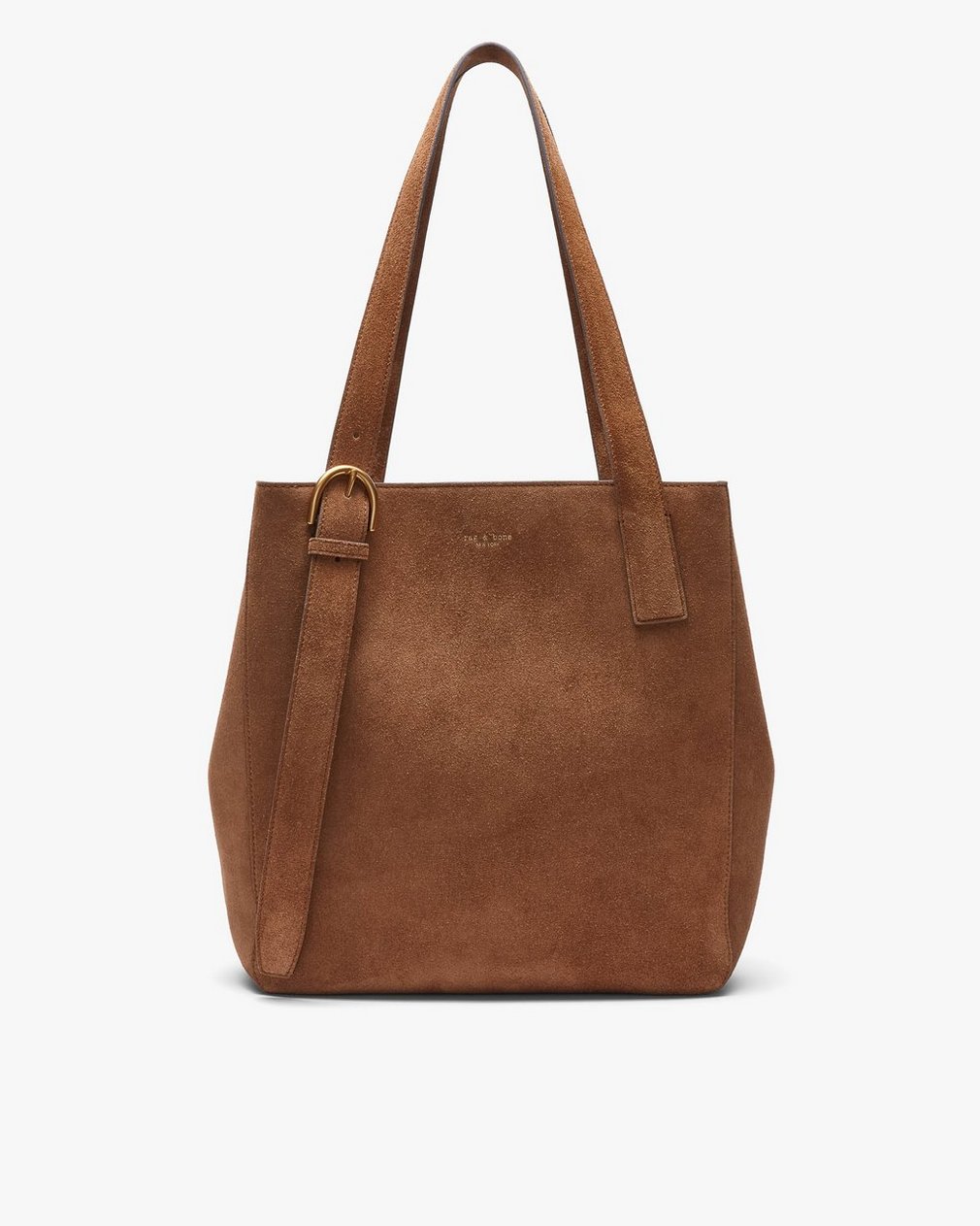 Parker Suede Tote - Golden Brown - Image 5