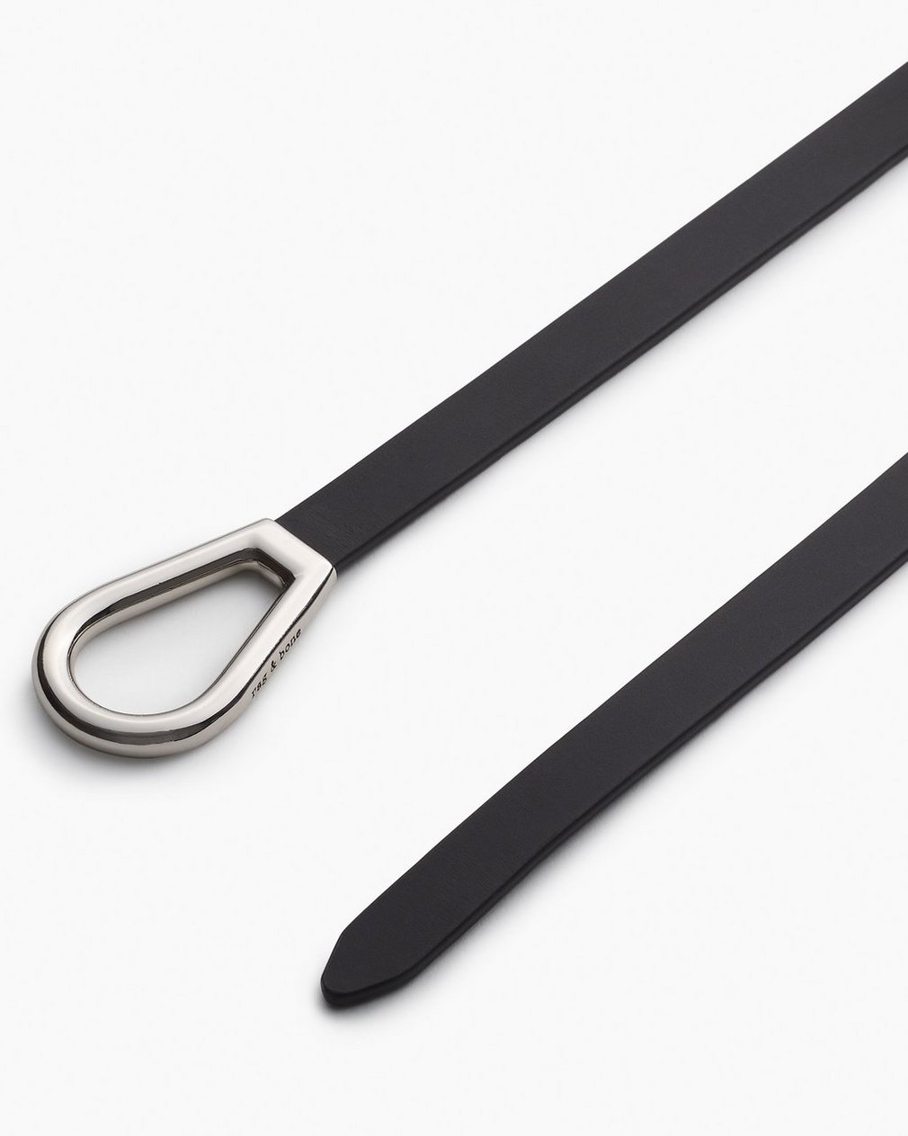 Elise Leather Waist Belt - Black - Image 4