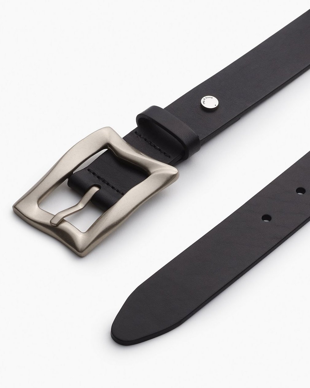 Waverly Leather Belt - Black - Image 3