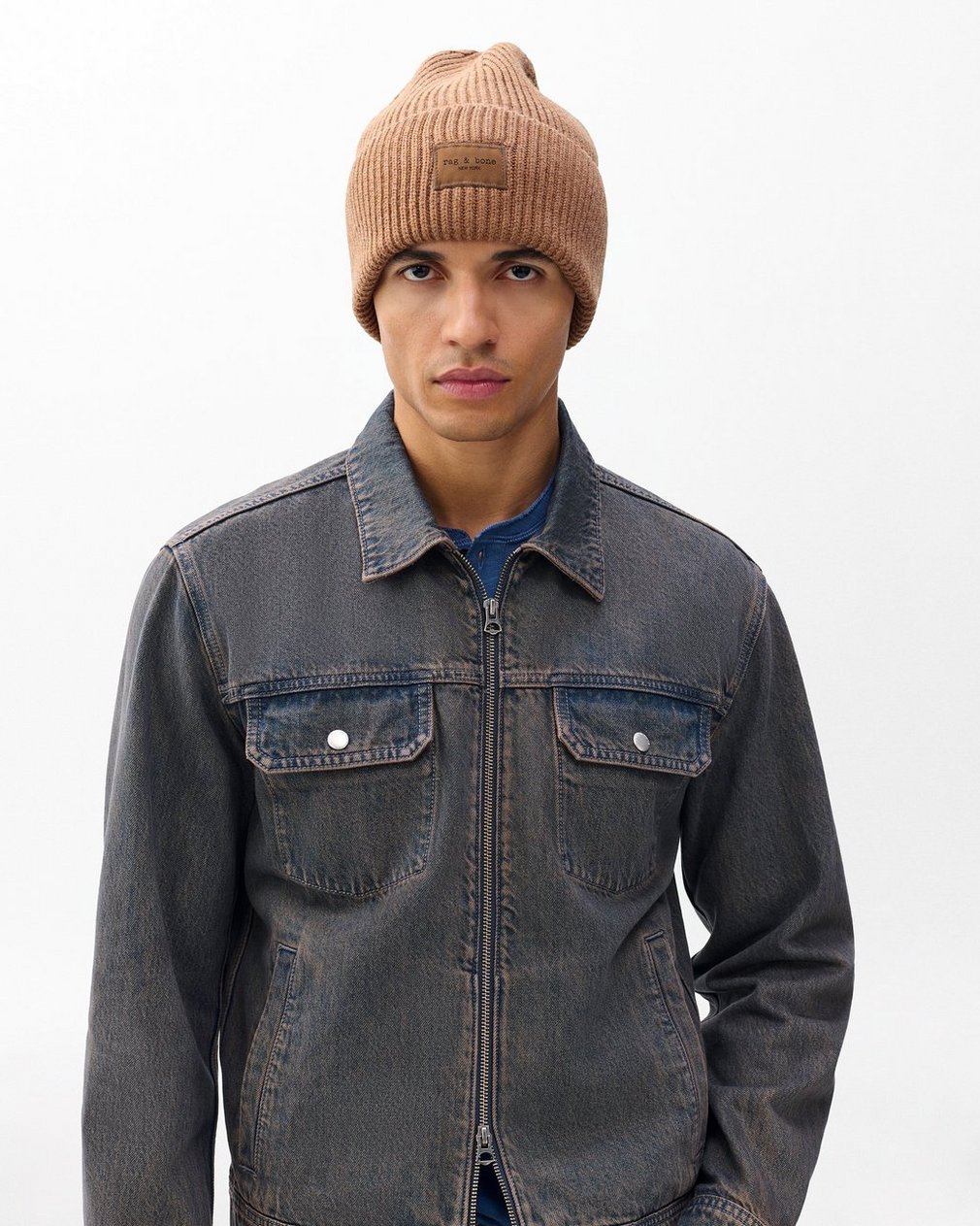 Blake Wool Beanie - Camel - Image 3