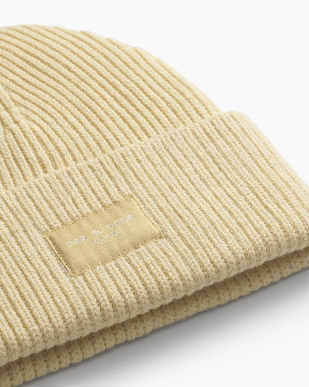 Blake Wool Beanie - Butter - Image 3