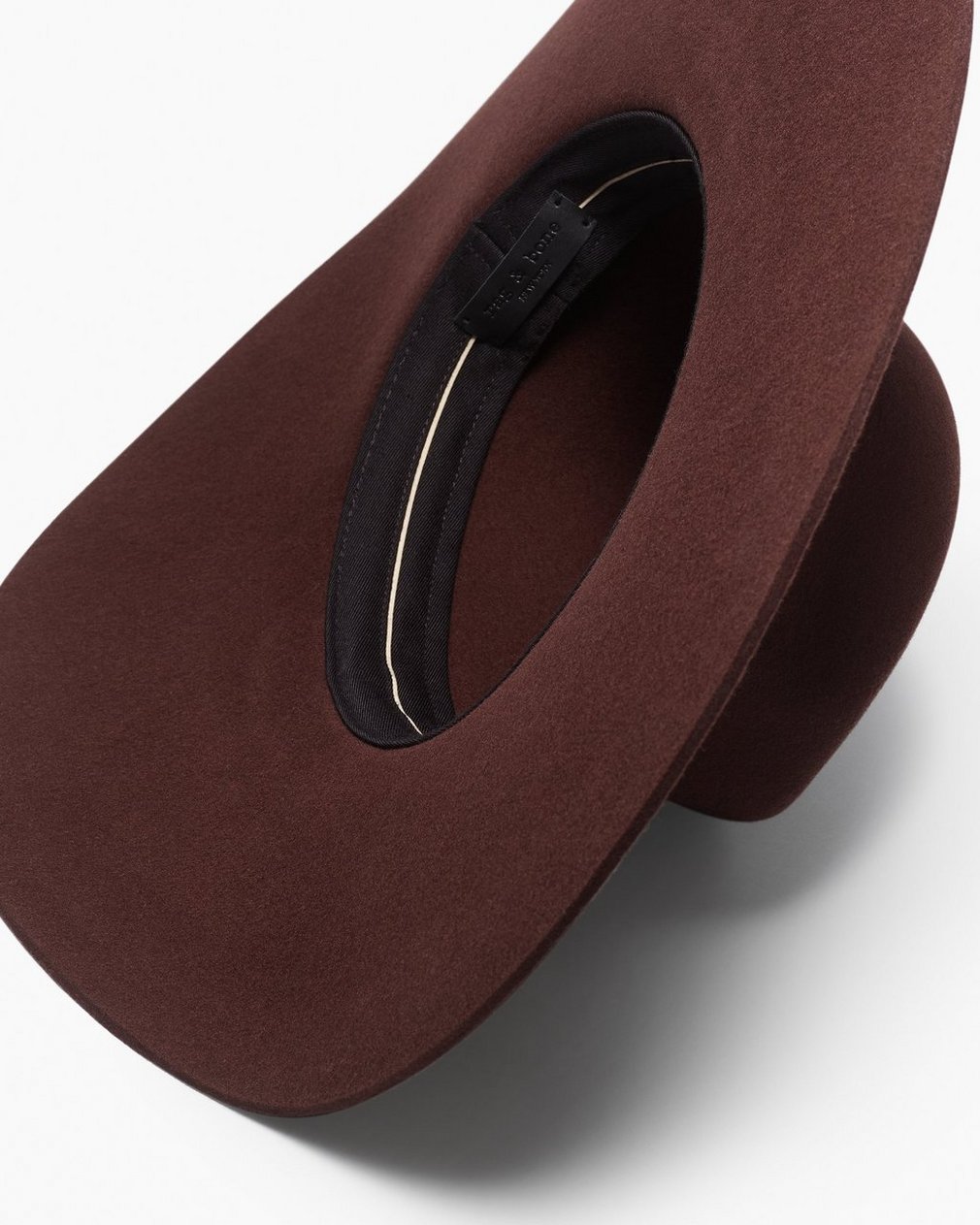 Brynn Studded Wool Fedora - Dark Espresso - Image 3