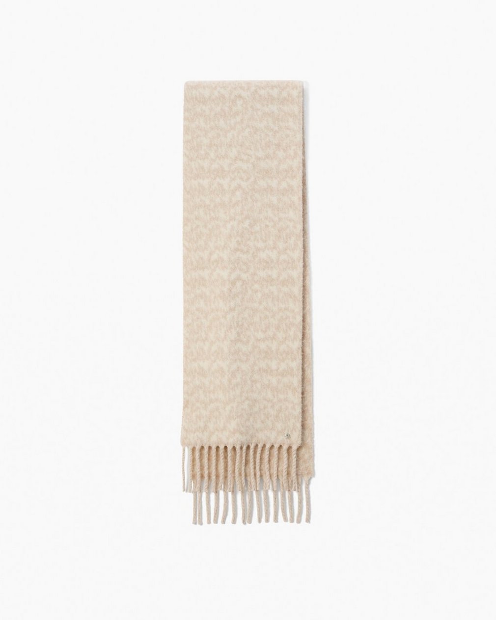 Nora Twisty Scarf - Ecru Multi - Image 2