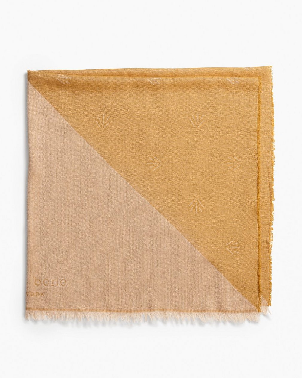 Geo Dagger Scarf - Dijon - Image 2