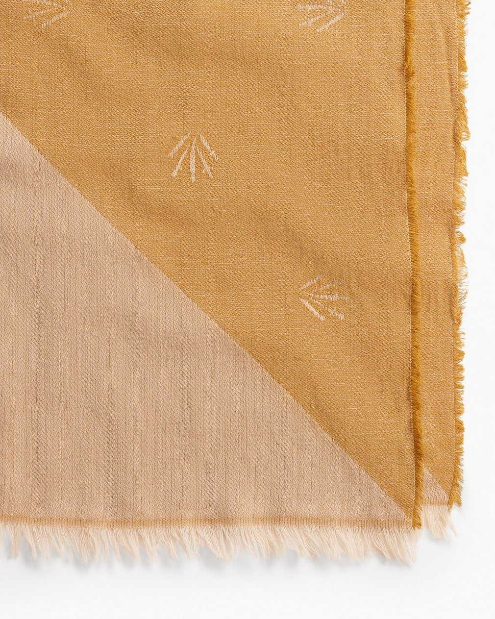 Geo Dagger Scarf - Dijon - Image 3