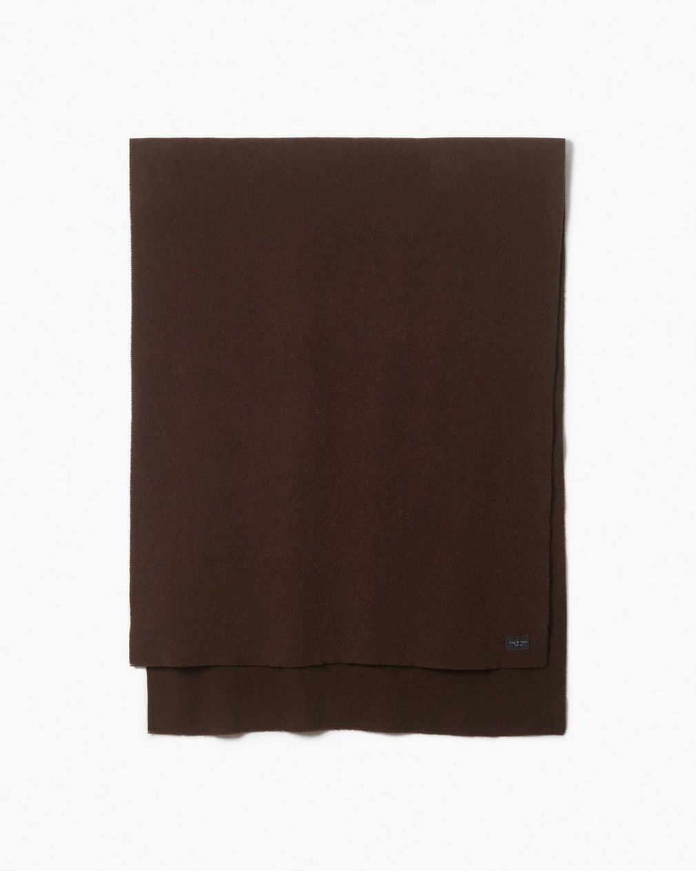 Joni Wool Scarf - Dark Espresso - Image 2