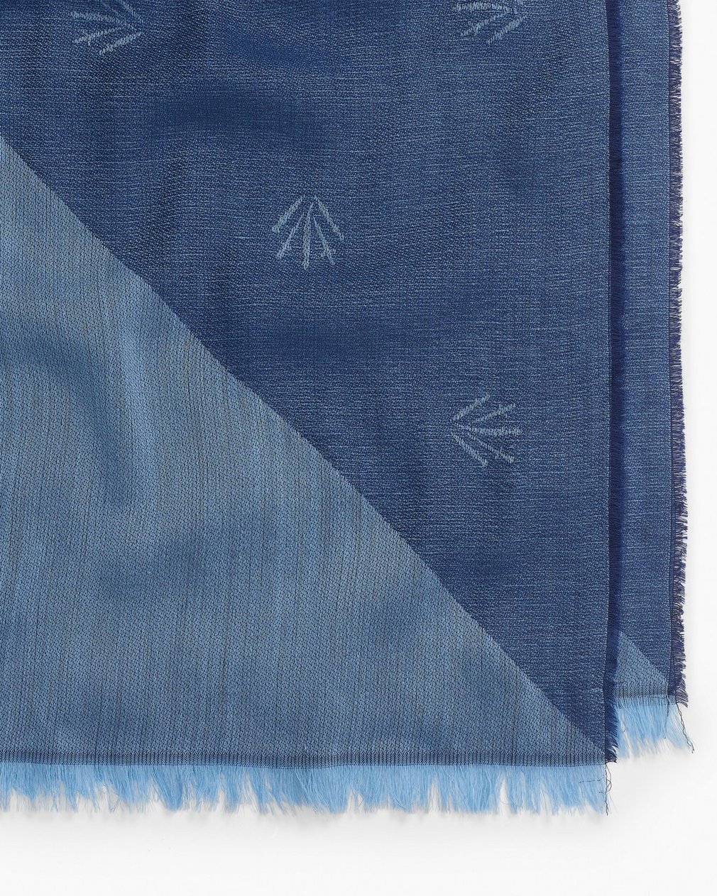 Geo Dagger Scarf - Navy - Image 2