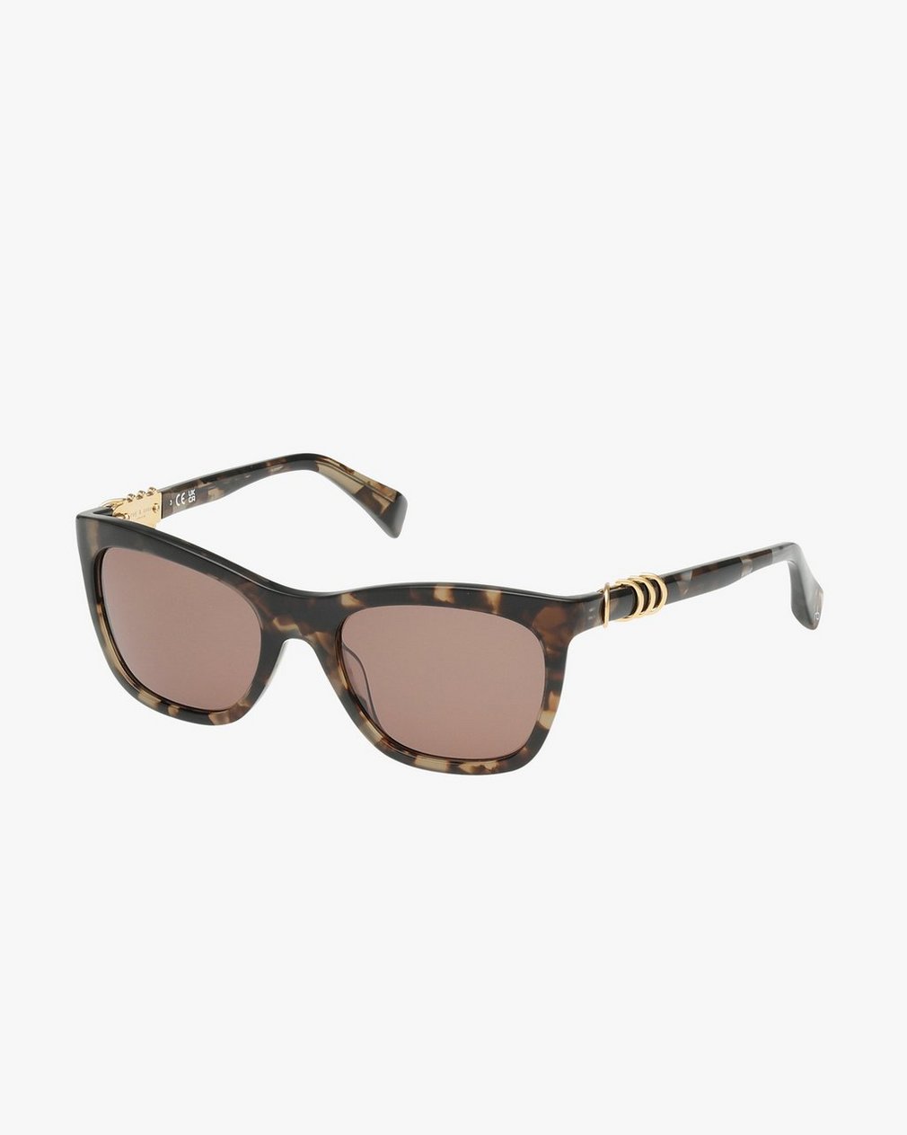 Renee Square Sunglasses - Tan Brown - Image 4