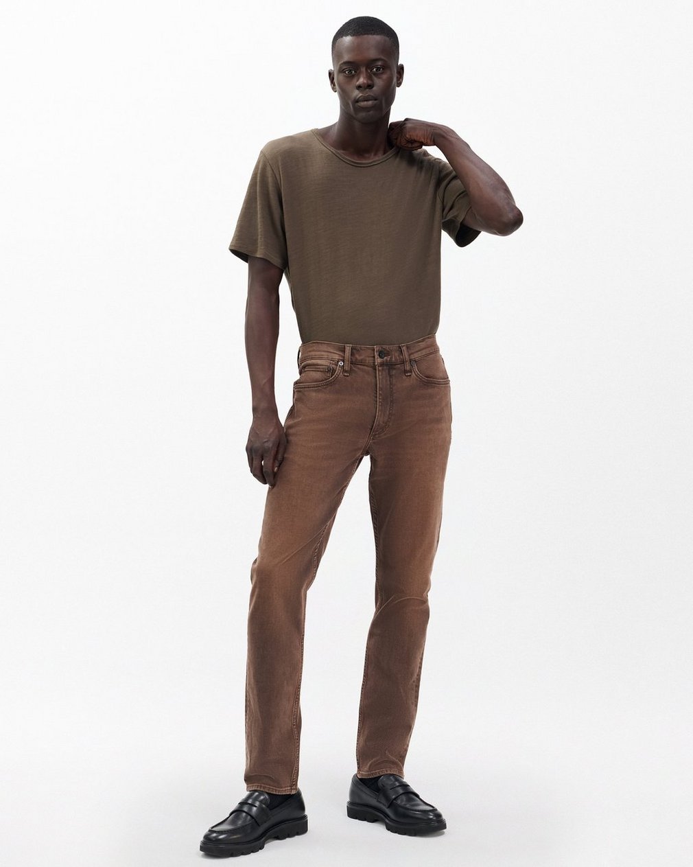Fit 2 Slim Jeans - Brownstone - Image 2