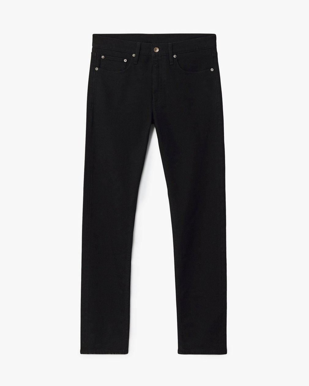 Fit 2 - Black: Slim Fit Black Authentic Stretch Jean - Image 2