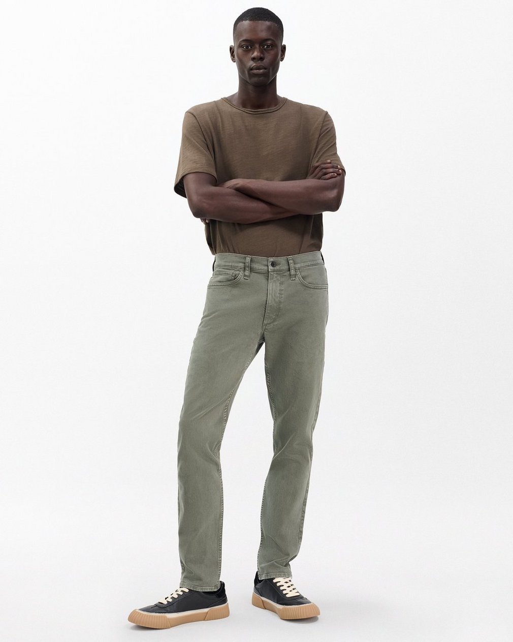 Fit 2 Slim Jeans - Lichen Green - Image 2