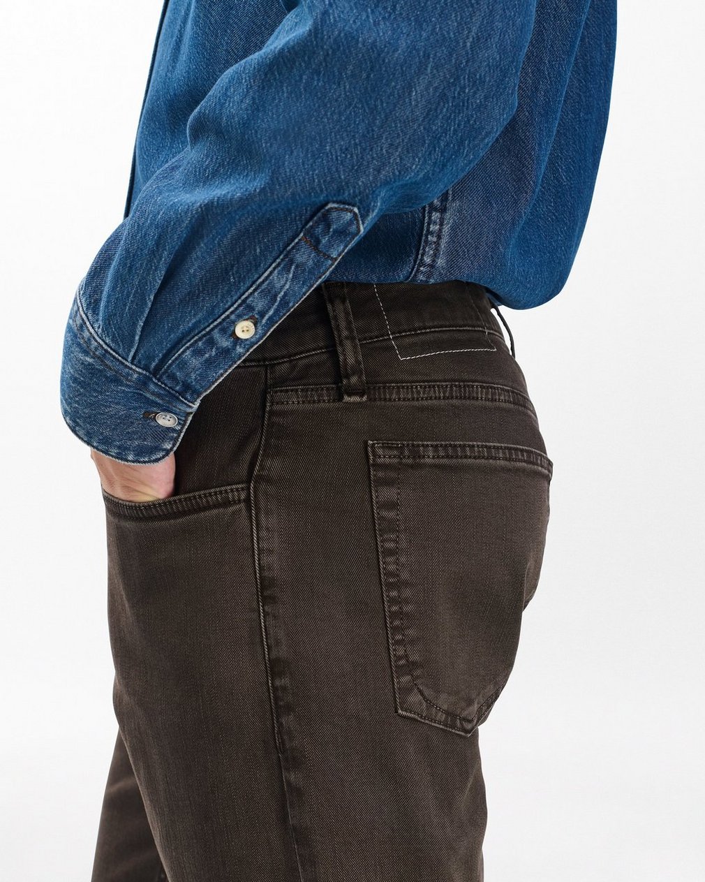 Fit 3 Athletic Jeans - Stonewall - Image 5