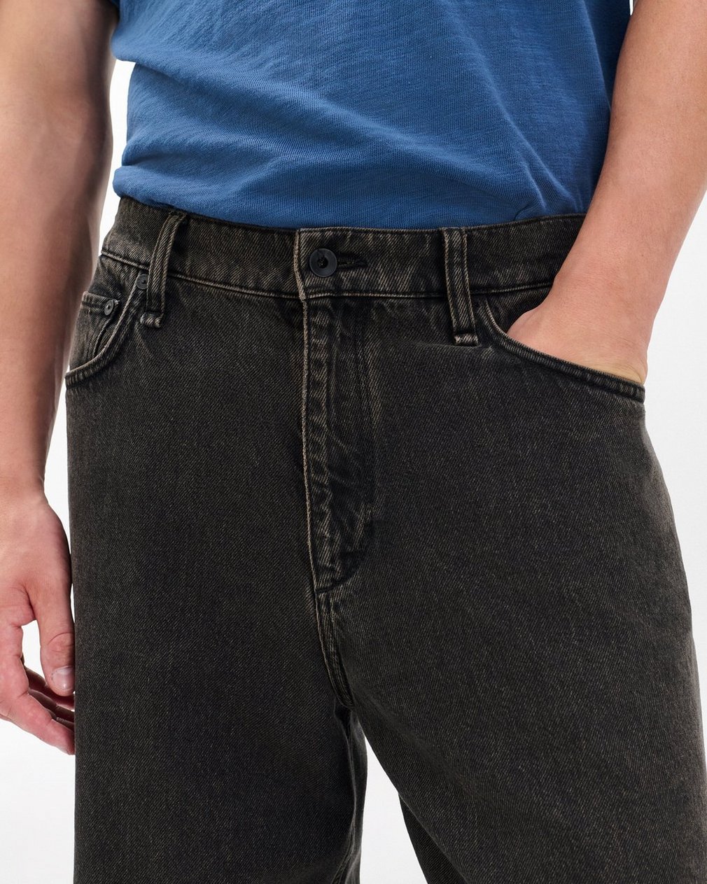rbBAGGY Fit Jeans - Brown Black - Image 5