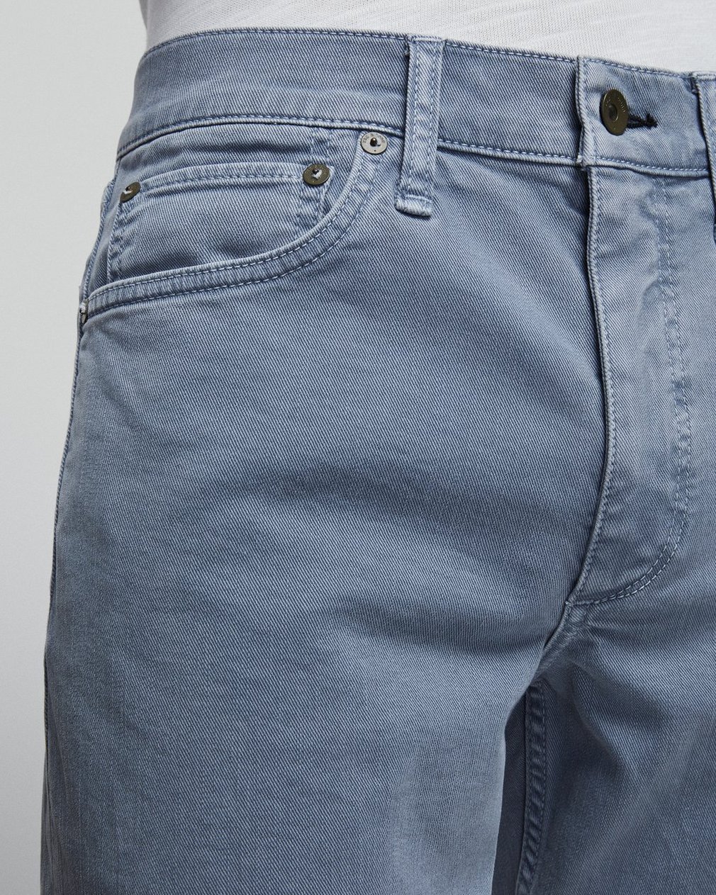 Fit 2 - French Blue: Slim Fit Medium Indigo Aero Stretch Jean - Image 6