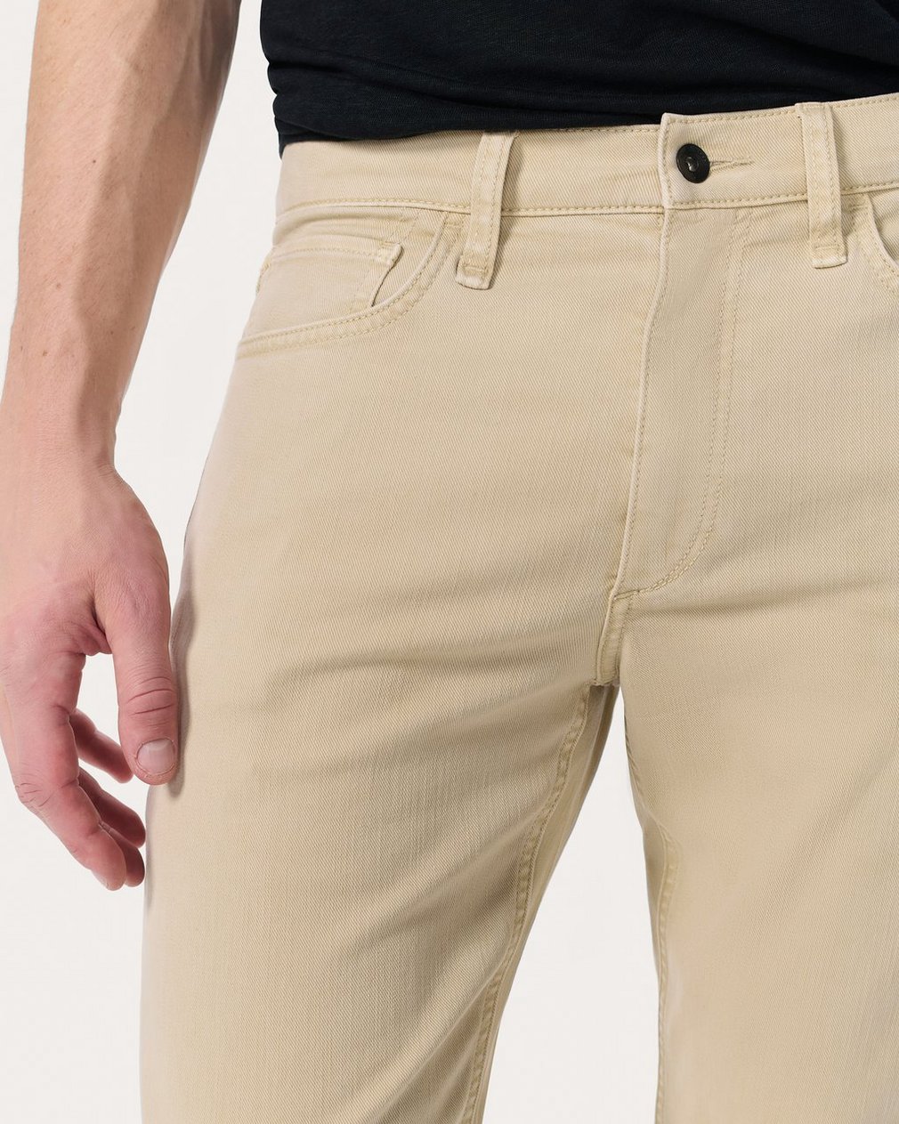 Fit 2 Slim Jeans - Light Beige - Image 4