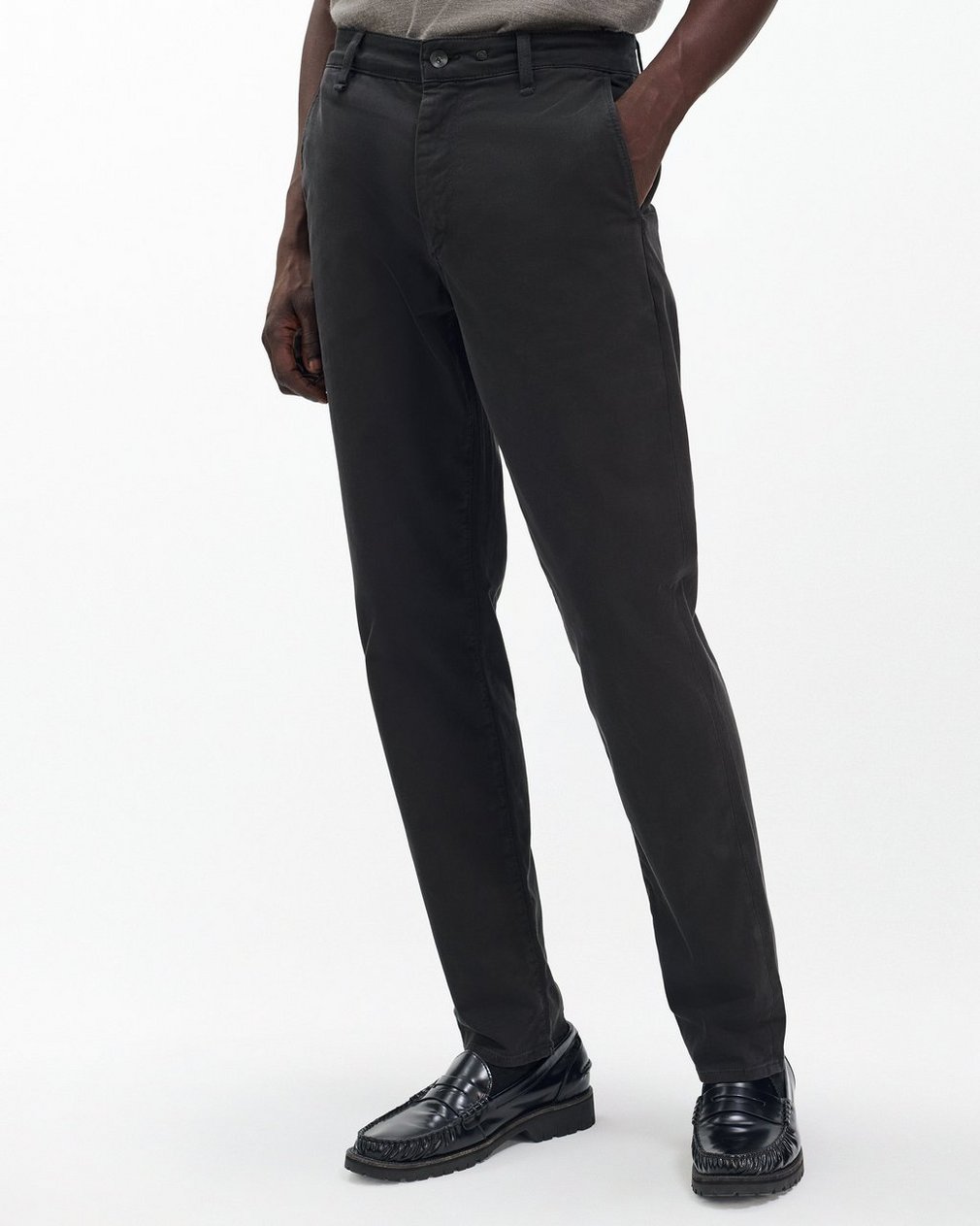 Fit 2 Stretch Twill Chinos - Black - Image 4