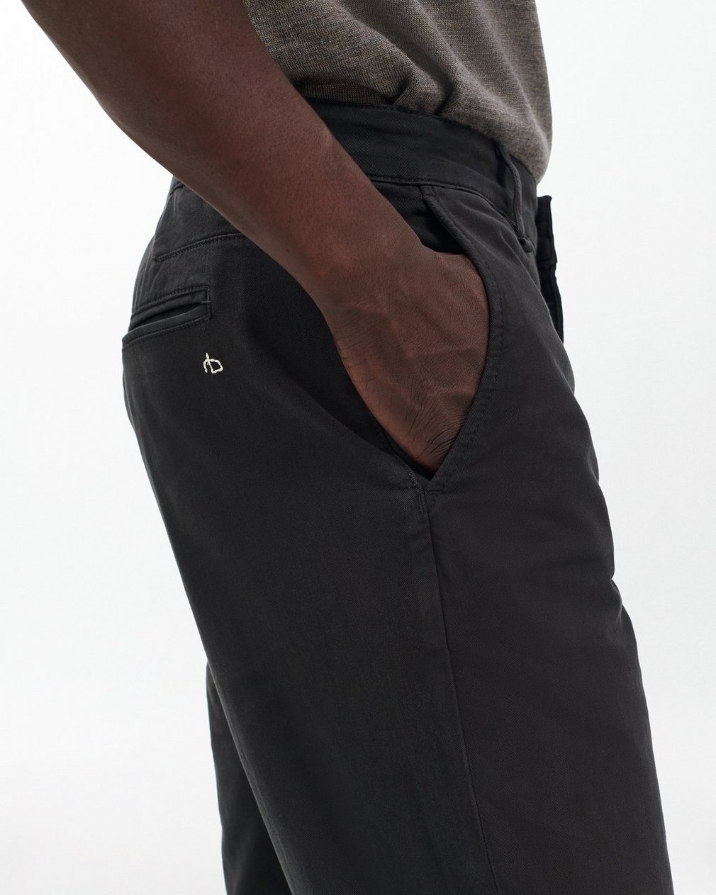 Fit 2 Stretch Twill Chinos - Black - Image 5