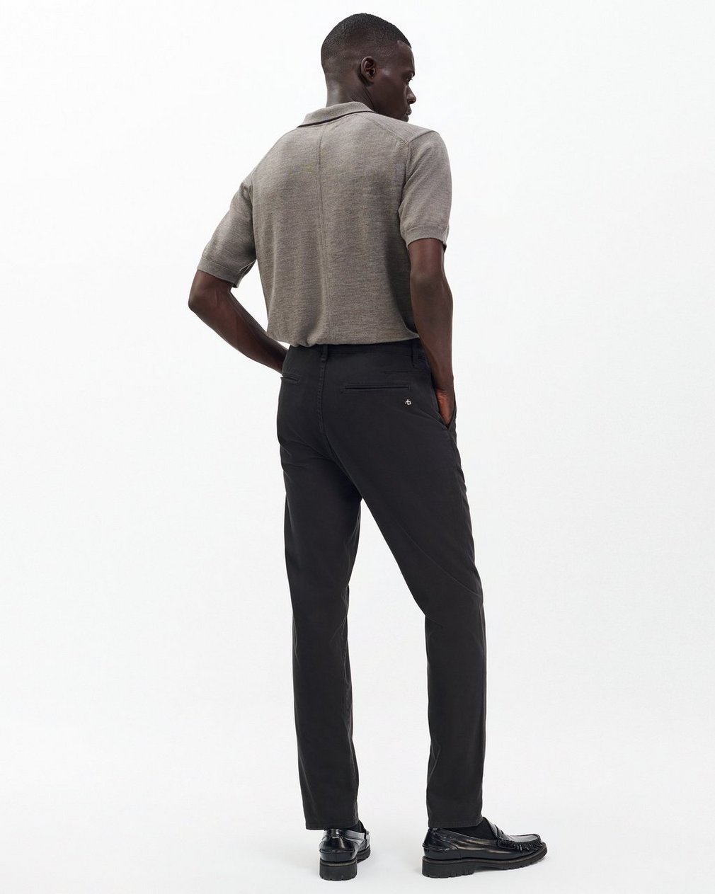Fit 2 Stretch Twill Chinos - Black - Image 6