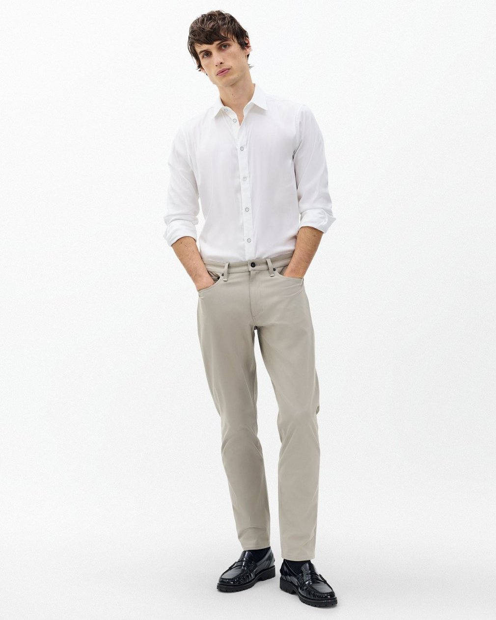 Fit 3 Tech Stretch Pants - Blue Grey - Image 3