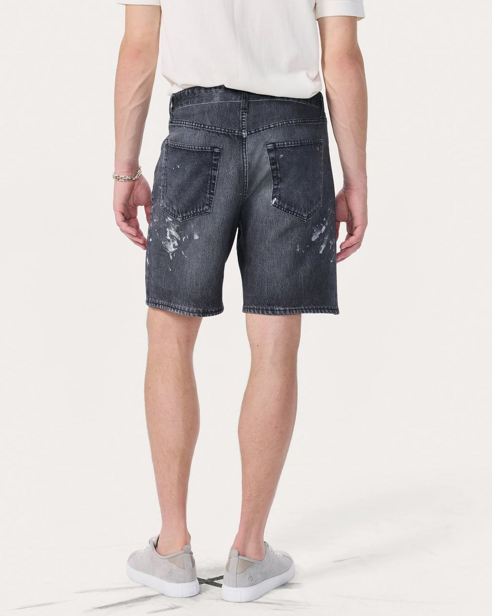 Miramar Fit 4 Shorts - Black Paint Splatter - Image 6