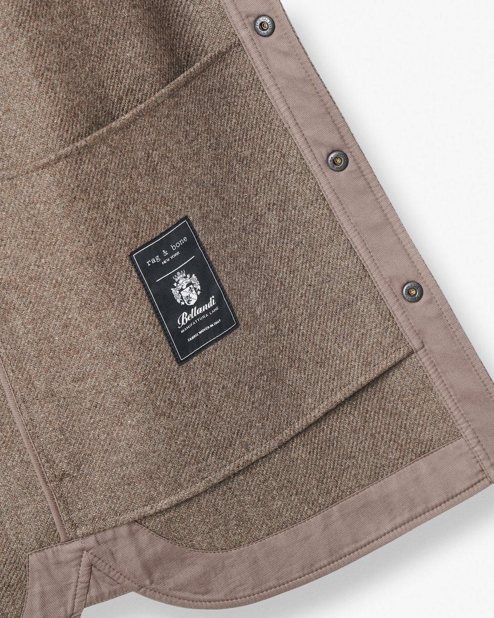 Chelsea Shirt Jacket - Brown - Image 6