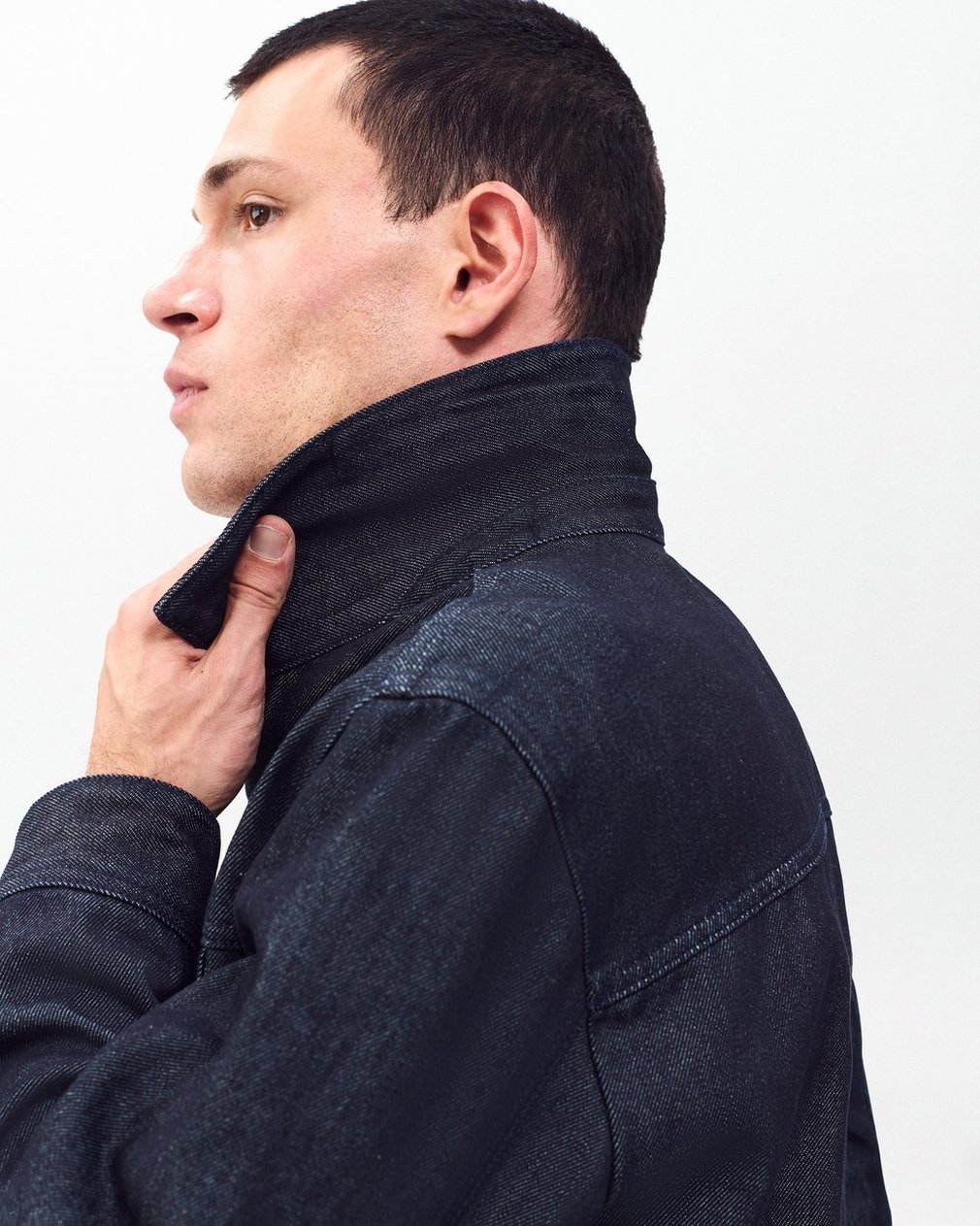 Beau Denim Trucker Jacket - Resin Rinse - Image 5