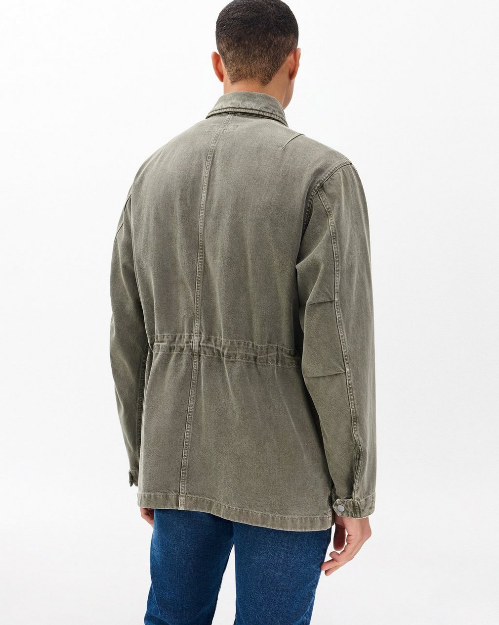 Denim Field Jacket - Dark Shadow - Image 6