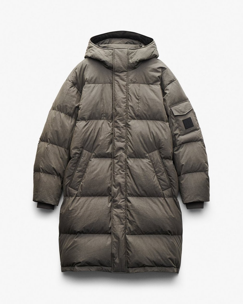 Victor Down Coat - Dark Shadow - Image 2