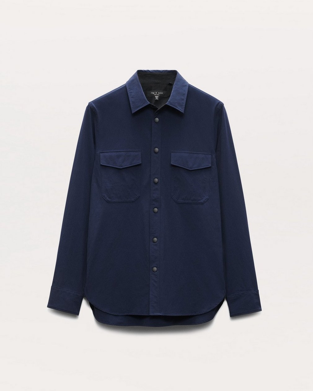Stretch Nylon CPO Overshirt - Navy - Image 2